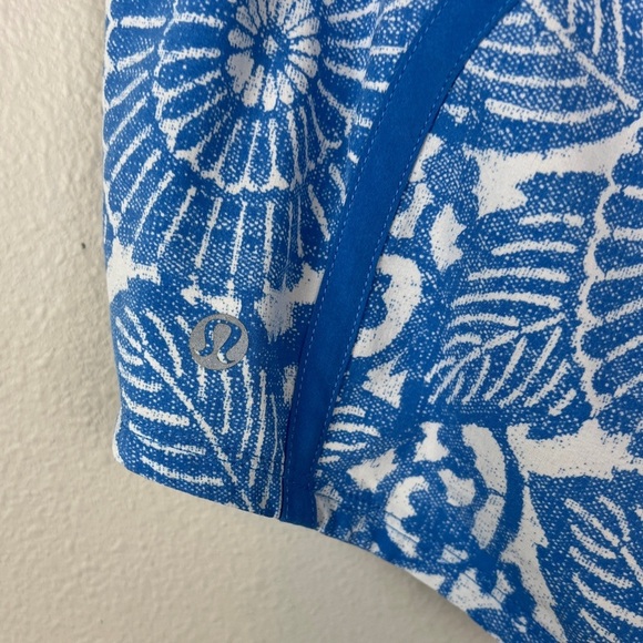 Lululemon Run: Ultra Short II Beachy Floral White Porcelaine - Picture 5 of 6